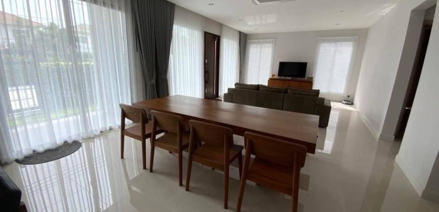 Rent house at Bangna-Wongwean 4beds new house Fully Furnished