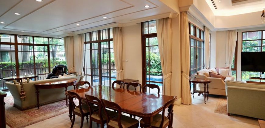 Luxury house for Sale at Sukhumvit with private pool 560sqm 5beds modern design