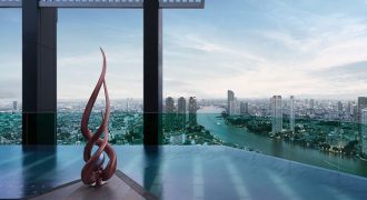 Sell/Rent Rhythm Sathorn 67sqm 2Beds River view Fully Furnished